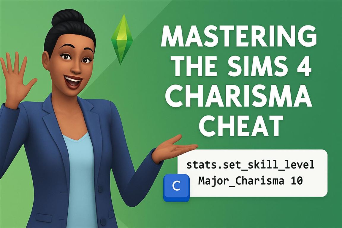 Mastering the sims 4 charisma cheat